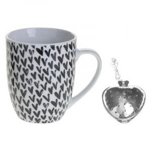 Coffret à t Set Mug & Infuseur amour