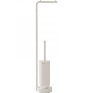 Cosmic - WJC277A0097065 geyser Escobillero Suelo Con Portarrollos Blanco Mate - ref: WJC277A0097065