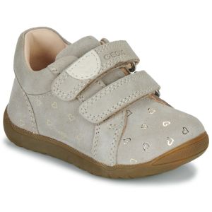 Geox Bébé Fille B Macchia Girl First Walker Shoe, Beige, 20 EU