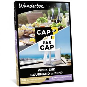 Image de Wonderbox Coffret cadeau - CAP OU PAS CAP - Week-end gourmand ou zen