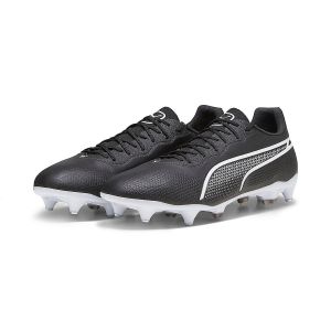 Image de Puma King Pro Sg Breakthrough - Noir/blanc - Terrain Très Gras (Sg), pointure 40½ - Noir - Taille 40½