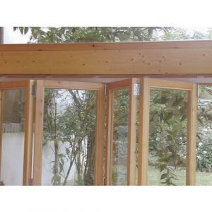 Charnière axe fixe pour chassis bois pour coulissantes repliantes menuiserie bois ROB