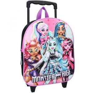 Vadobag Sac à dos trolley 3D Monster High The Boo Crew
