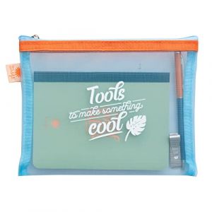 Mr. Wonderful Pencil case + notebook + pen - Tools to make something cool