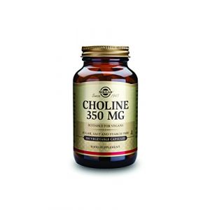 Image de Solgar Choline 350 mg, 100 Veggie Caps