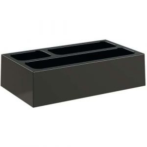 Jvd Porte-sachets Orchestro - modulable et facile à nettoyer - noir