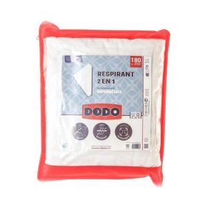 Dodo | Protège Matelas Imperméable 180x200 | pour lit 2 Personnes | Protège Matelas Respirant 2 en 1 | Douceur et Gestion de l'Humidité | Lavable en Machine à 60°c