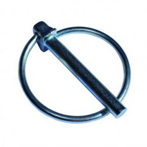 Goupille Clips Zingu&eacute; bichromat&eacute; 10 mm Vendu par 50