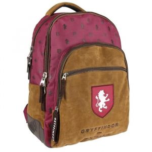 Artesania cerda Mochila Escolar Harry Potter Gryffindor Cartable, 44 cm, Rouge