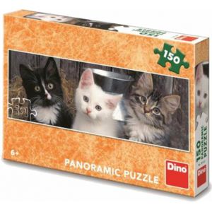 Dino Puzzle Pièces XXL - Trois Chatons