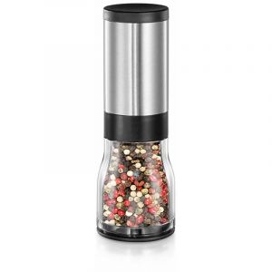 Tescoma 428790 Moulin à Poivre, Acier Inoxydable, Noir