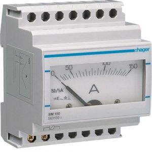 Hager AMPEREMETAL RE ANALOGIQUE INDIREC