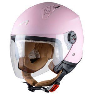 Astone Casque Jet Minijet Monocolor Flamingo - XS