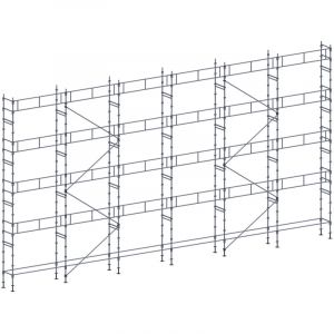 Image de Echafaudage façadier 190 m² garde-corps