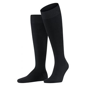 Falke Mi-bas Energizing Wool Laine Vierge Noir - Couleur Noir - Taille L