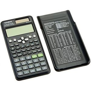 Casio Calculatrice Scientifique - FX-991ES Plus-2 - Écran naturel - Noir - Alimentation par pile