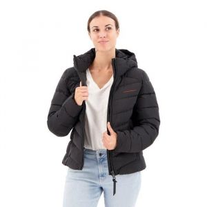 Superdry Veste matelassée en microfibre - Noir - Femme - Taille 38