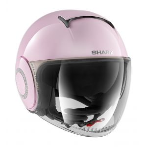 Image de Shark Casque jet Nano Swarovski blank parme - M