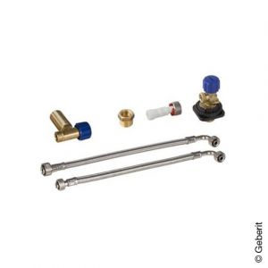 Geberit Monolith Kit de raccordement à l’eau, arrière central pour hauteur de montage 114 cm, 131077001,
