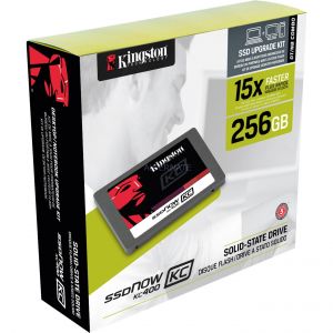 Kingston SKC400S3B7A/256G - SSDNow KC400 256 Go 2.5" SATA III Upgrade Bundle Kit