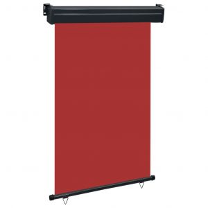 VidaXL Auvent latéral de balcon 120x250 cm Rouge