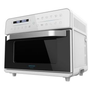 Cecotec Bake&Fry 2500 Touch White Mini-four friteuse avec air chaud, cuisson par convection, 25 litres de capacité, 1800 W.