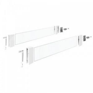 Hettich DesignSide verre - Kit pour hauteur 176 mm-620mm-blanc