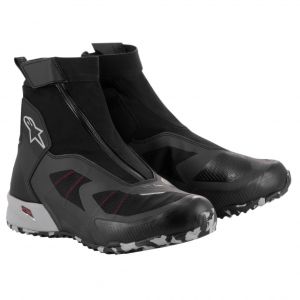 Alpinestars Baskets moto CR-8 Gore-Tex black/mid gray/bright red- 46