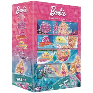 Coffret Barbie 4 films : Collection Sirène