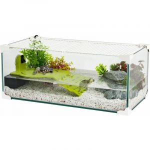 Image de Zolux Terrarium pour tortues d'eau Karapas 50 Blanc - Blanc