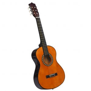 VidaXL Guitare classique de débutants et enfants 1/2 34" Tilleul