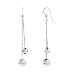 Cleor Boucles oreilles Boucles d'oreilles sont en Argent 925/1000 Femme multicolor - Taille Unique