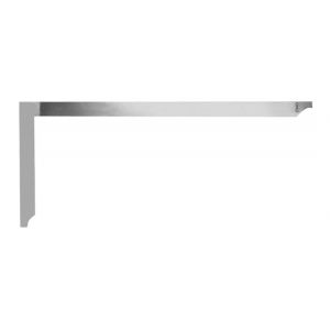 Haromac Equerre de charpentier sans trous .L.800mm