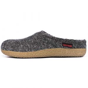 Image de Giesswein Veitsch Slippers, slate EU 46 Chaussons & Pantoufles