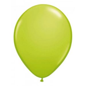 10 ballons vert citron (30 cm)