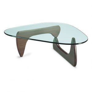 vitra Table basse Noguchi Coffee Table / By Isamu Noguchi (1944) / 128 x 93 cm bois naturel en verre