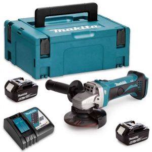 Image de Makita Meuleuse angulaire 18V lxt Ø115 mm (2x5,0 Ah) en makpac DGA452RTJ