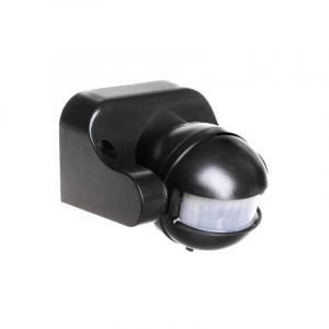 Orno CR-201 Detecteur de Mouvement Extérieur IP44 1200W avec Réglage Vertical (Anthracite)