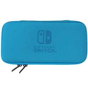 Hori Pochette Rigide pour Nintendo Switch Lite - bleu