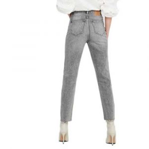 Only Emily Life Hw St Rw Cp Ankle Nas027 33 Grey Denim - Grey Denim - 33