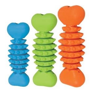 Zolux Os en caoutchouc dur pour chien Taille 14 cm