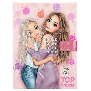 Depesche Dessin et coloriage enfant Top Model Journal Intime Sonore Happytog