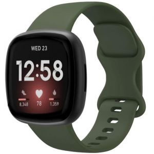 IMoshion Bracelet en silicone Fitbit Versa 4 / 3 / Sense (2) - Vert fonc&eacute;