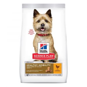 Hill's 1,5kg Adult 1+ Healthy Mobility Small & Mini poulet Science Plan - Croquettes pour chien