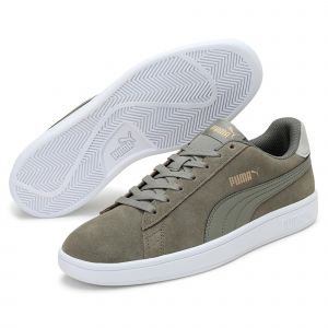Image de Puma Smash V2, Baskets Mixte, Vetiver/Vetiver/Desert Sage Team Gold, 46 EU