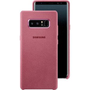 Samsung Coque Alcantara Rose Galaxy Note 8