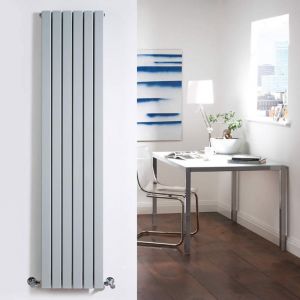 Hudson Reed Radiateur design vertical Acier 1600 x 354 mm plat Double Rang