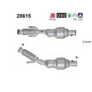 AS Catalyseur PEUGEOT 206 (28615)