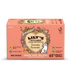 Image de Lily's Kitchen Lot de Pâtée pour Chat Nourriture Naturelle/Complète 32 x 85 g