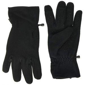 Barts Fleece Gloves Touch Gants, Noir (Black 0001), Large Mixte